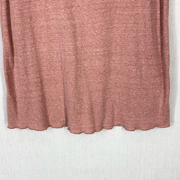 Free People - FP Beach - Cool Cat Ribbed Knit Open Back Mini Dress - Size Large - Picture 7 of 15